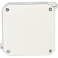 Puszka biała nt IP44 4-wkręty pusta 064-01 ViPlast