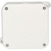 Puszka biała nt IP44 4-wkręty pusta 064-01 ViPlast