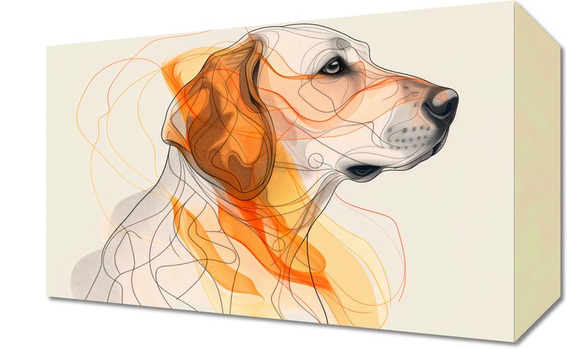 Obraz 30x20cm Kontur Profilowego zdjęcie 1