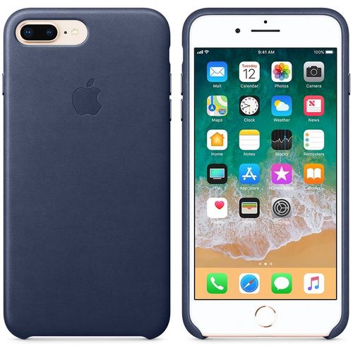Apple iPhone 8 Plus / 7 Plus Leather Case - Midnight Blue na Arena.pl