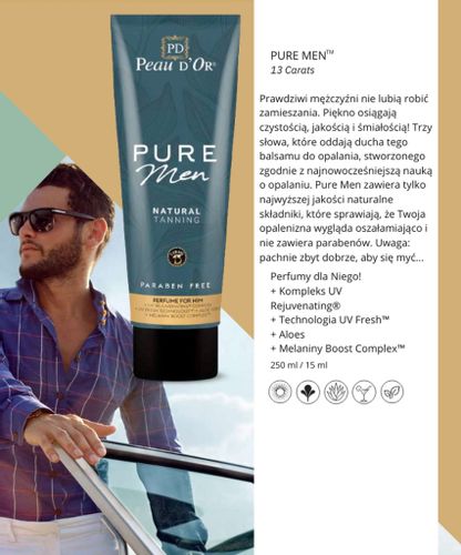 Peau d'Or Pure Men Do Opalania 250ml na Arena.pl