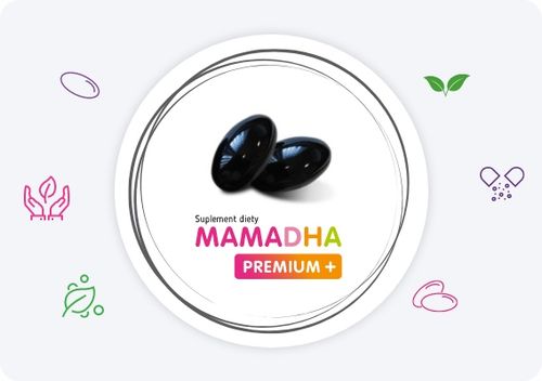 MamaDHA Premium+ 60 kaps witaminy w ciąży DHA na Arena.pl