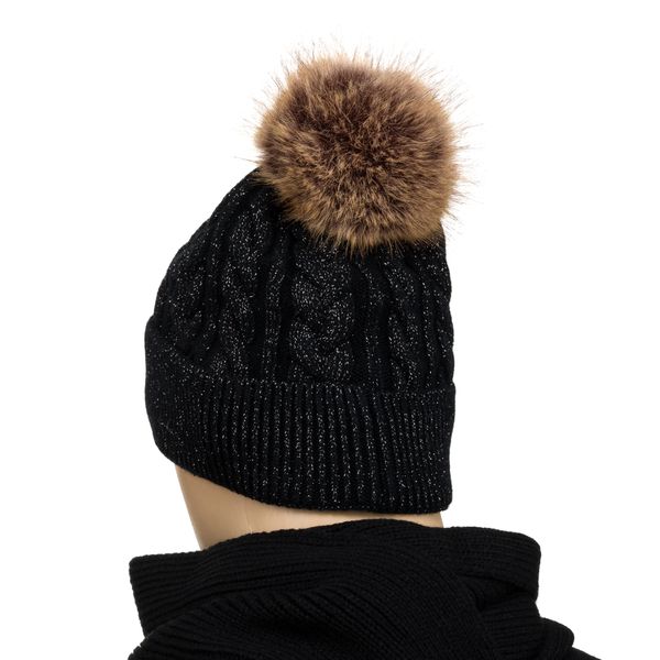 czapka ptn hat-06-7651 black zdjęcie 4