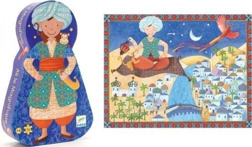DJECO Puzzle tekturowe Ali Baba 36 elementów na Arena.pl