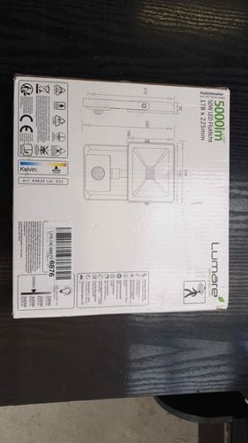 Reflektor Led 50W Czujnik Ruchu 5000Lm Ip65  3000K na Arena.pl