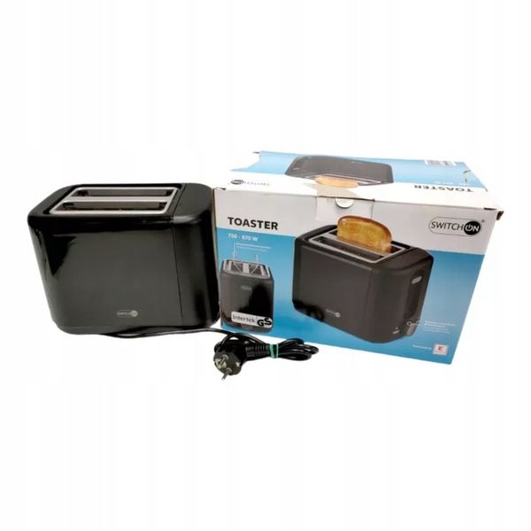 Toster Switch On TO-GO201 czarny 730 W zdjęcie 1