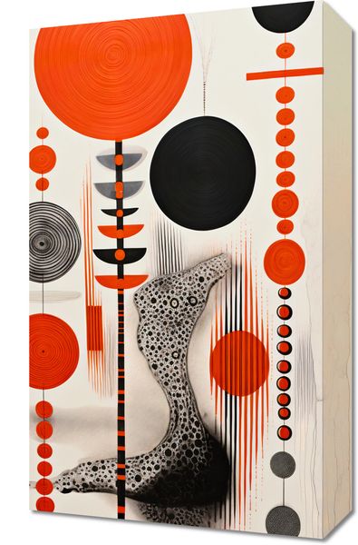 Obraz 30x50cm Kontrastowy Kosmos zdjęcie 1