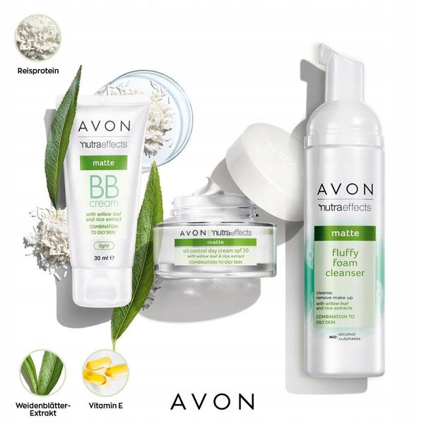 Avon – matujący krem BB 5 w 1 Nutra Effects Medium zdjęcie 3