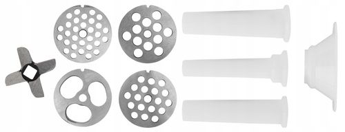 RĘCZNA MASZYNKA do MIELENIA Mięsa Żeliwna nr. 5 Nadziewarka 4 Sita 3 na Arena.pl