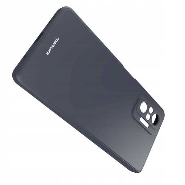 Spacecase Silicone Case Redmi Note 10 Pro Black zdjęcie 8