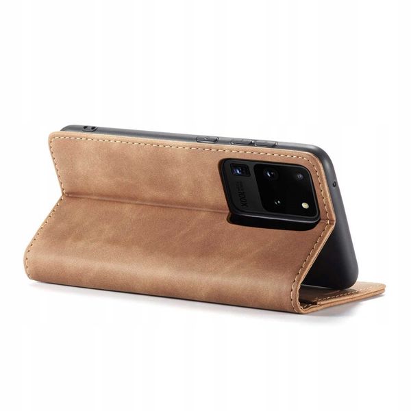 Spacecase Wallet Galaxy S20 Ultra Light Brown zdjęcie 9