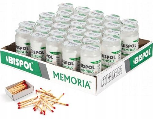 BISPOL Wkłady do zniczy olejowe WO2 48H 30szt. na Arena.pl