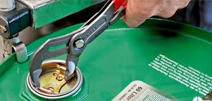 Szczypce nastawne do rur fosforanowane 250mm 87 01 250 Cobra KNIPEX zdjęcie 5