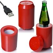 Lodówka do komputera na butelkę puszkę na USB IBS-05L Czerwona