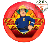 Opłatek na tort Strażak Sam