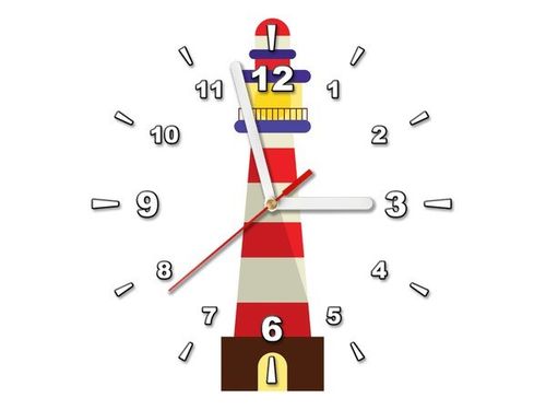 30X30CM ZEGAR LATARNIA OBRAZ DREWNO na Arena.pl