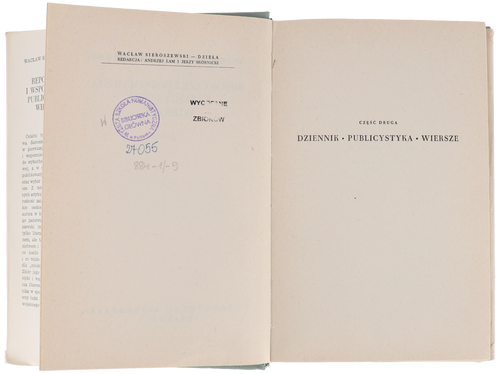 Sieroszewski Reportaże i wspomnienia DziełaXX 1963 na Arena.pl
