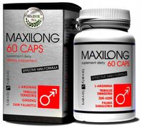 MAXILONG SILNE POWIĘKSZENIE POGRUBIENIE PENISA MOCNIEJSZA EREKCJA