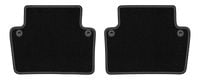 Dywaniki welurowe tylne Volvo S80 I 1998-2006 sedan czarne