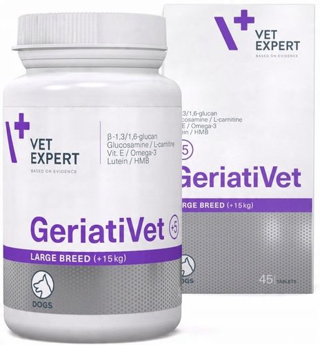 VetExpert GeriatiVet Dog Large Breed 45 tabs. na Arena.pl