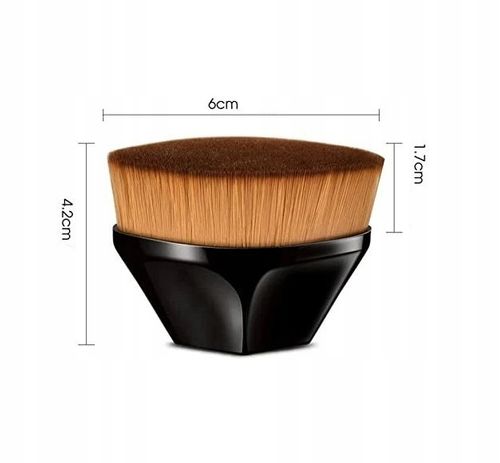 Pędzel Gęsty Miękki Do Podkładu Fluid Jednolity na Arena.pl