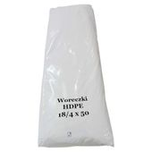 Torebki woreczki HDPE 18x50/4 cm 7mic