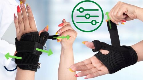 STABILIZATOR ORTEZA ZAPALENIE ŚCIĘGIEN KCIUKA NADGARSTKA DŁONI SZYNA UNIWER na Arena.pl
