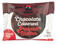 Ciastko Wegańskie z Czekoladą Bez Cukru i Kremem Orzechowym 50 g