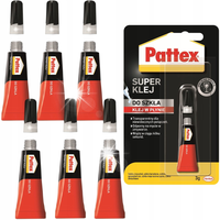 6x PATTEX SPECJALISTYCZNY KLEJ DO SZKŁA LUSTER W PŁYNIE WODOODPORNY