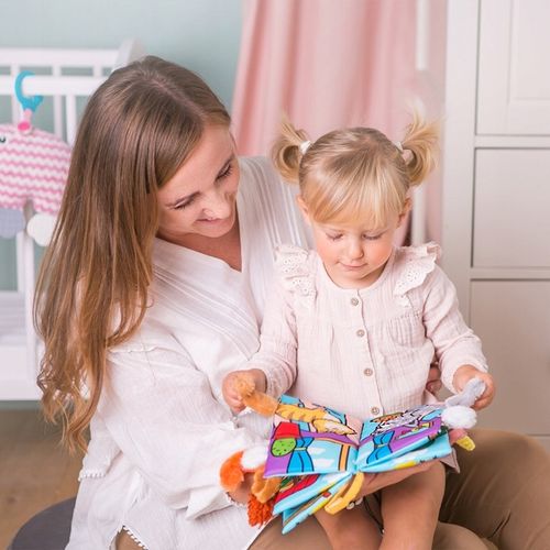 PUCHATE ZWIERZAKI BALIBAZOO JOLLY BABY KSIĄŻECZKA SENSORYCZNA DLA NIEMOWLĄT na Arena.pl