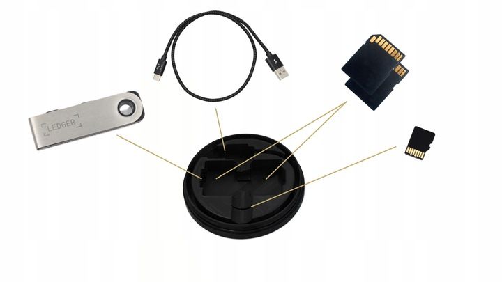 Etui na portfel kryptowalut Ledger Nano S Plus zdjęcie 5