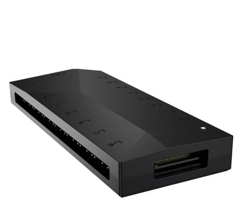 Kontroler wentylatorów Silver Monkey X HUB ARGB PWM interfejs SATA na Arena.pl