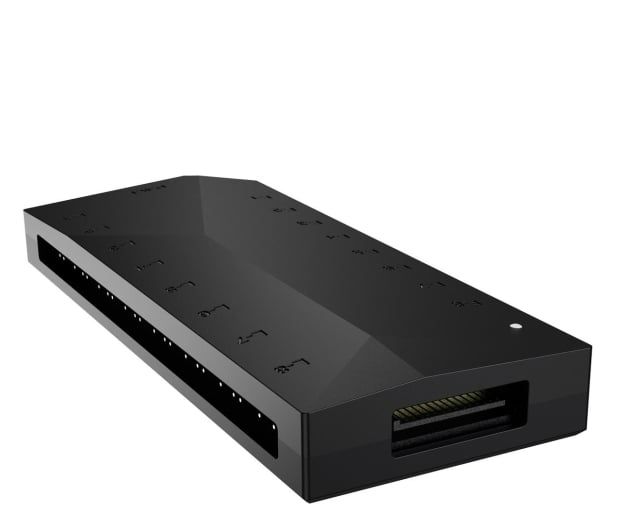Kontroler wentylatorów Silver Monkey X HUB ARGB PWM interfejs SATA zdjęcie 4