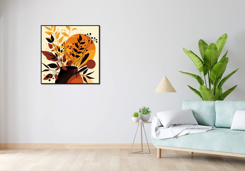 Plakat 80x80cm Bukiet Owoców zdjęcie 4