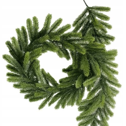 GIRLANDA Świąteczna Świerk PE 200 cm GĘSTA 144 gałązki jak naturalna na Arena.pl