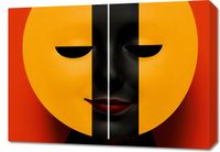 Obraz 70x50cm Dwie Twarze Rzeczywistości