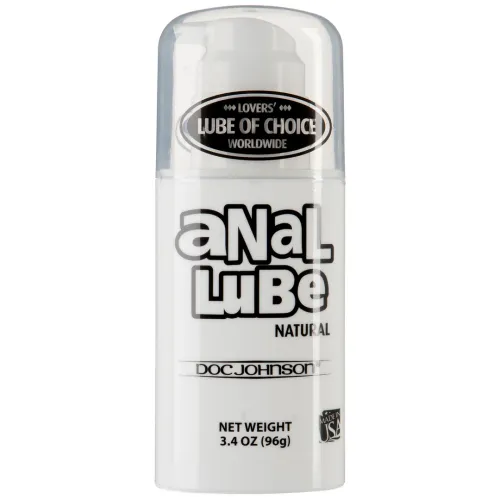 doc johnson anal lube natural - żel nawilżający z pompką 100 ml na Arena.pl