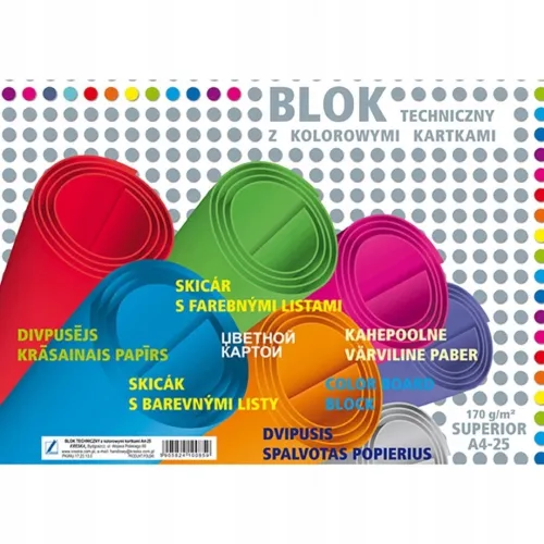 Blok Techniczny A4 Kreska na Arena.pl