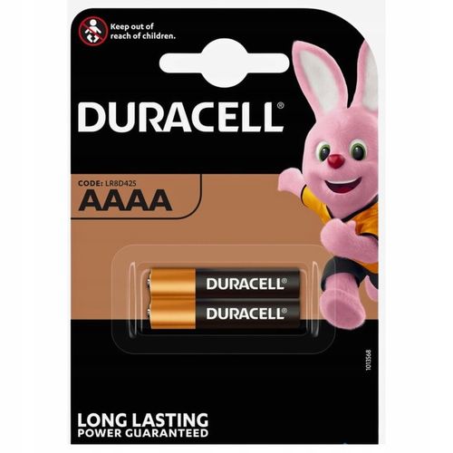 Bateria AAAA Alkaliczna LR61 Duracell 1.5V do Długopisów Cyfrowych x8 na Arena.pl