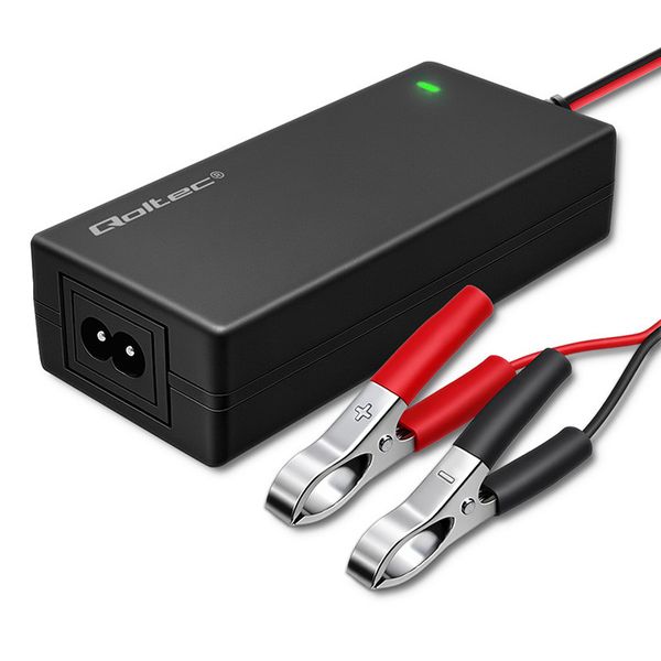 Qoltec Prostownik 12V 4A do AGM/GEL/STD zdjęcie 6