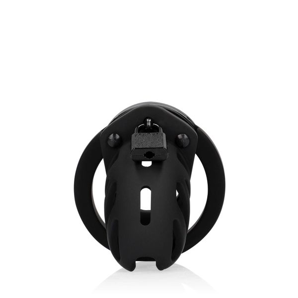Model 23 - Chastity Cage - 2.5'' / 6,5 Cm - Black zdjęcie 2