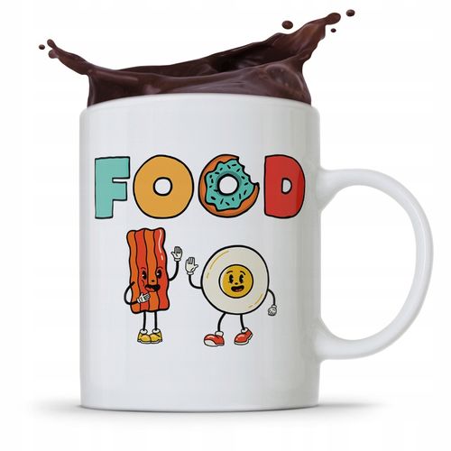 Kubek Prezent Dla Kucharza Kucharki Food Z Nadrukiem Ze Zdjęciem na Arena.pl