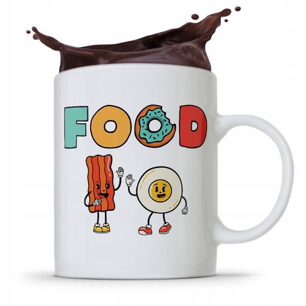 Kubek Prezent Dla Kucharza Kucharki Food Z Nadrukiem Ze Zdjęciem zdjęcie 1