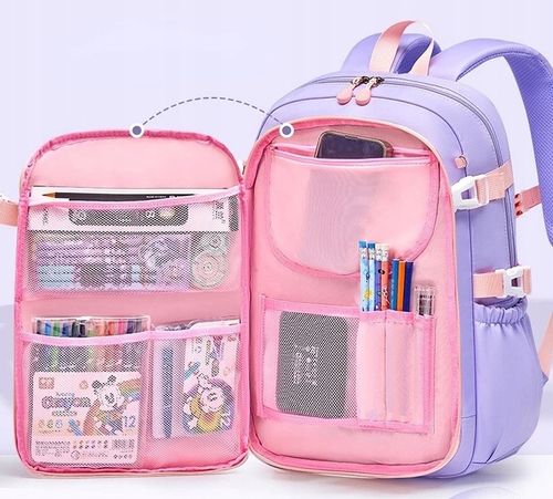 PLECAK SZKOLNY TORNISTER PIÓRNIK KRÓLIK ZAJĄC DLA 3D BF 180 klasa 1-3 na Arena.pl