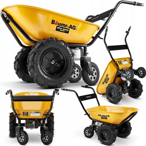 Taczka elektryczna ogrodowa wozidło budowlane 100L BAUMR-AG BPR-800E na Arena.pl
