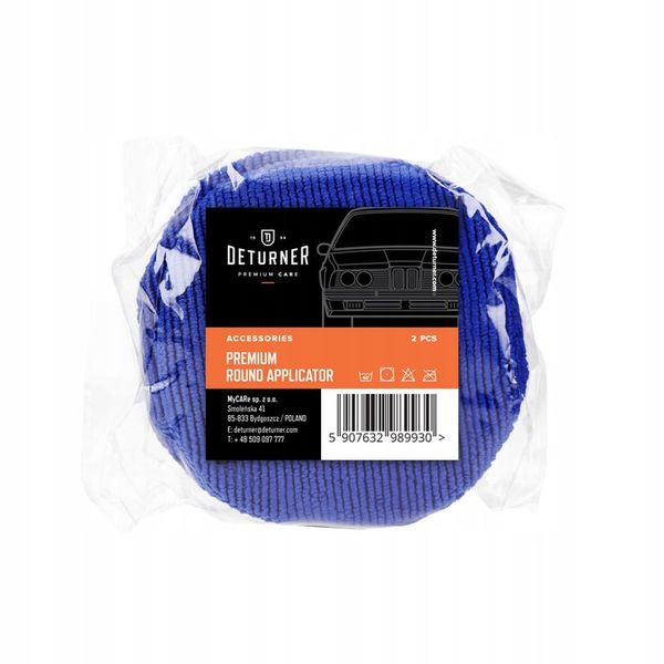 DETURNER 2x Round Applicator - APLIKATOR DO POWŁOK zdjęcie 1