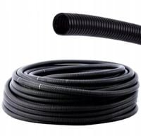 Peszel Rura Karbowana Osłonowa Samochodowa Elastyczna Czarna 12x9mm 100 m