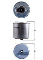 KNECHT FILTR PALIWA VOLVO C30 S40 II S60 II 1.6 D