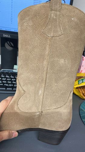 MANGO Skórzane kowbojki R36 na Arena.pl