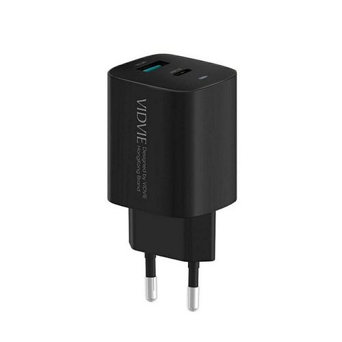 SZYBKA ŁADOWARKA SIECIOWA DO TELEFONU 2xUSB USB-C 20W PD QC 3.0 KABEL TYP C na Arena.pl
